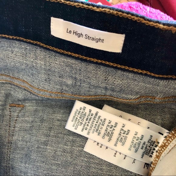 FRAME Denim Le High Straight - Picture 6 of 7